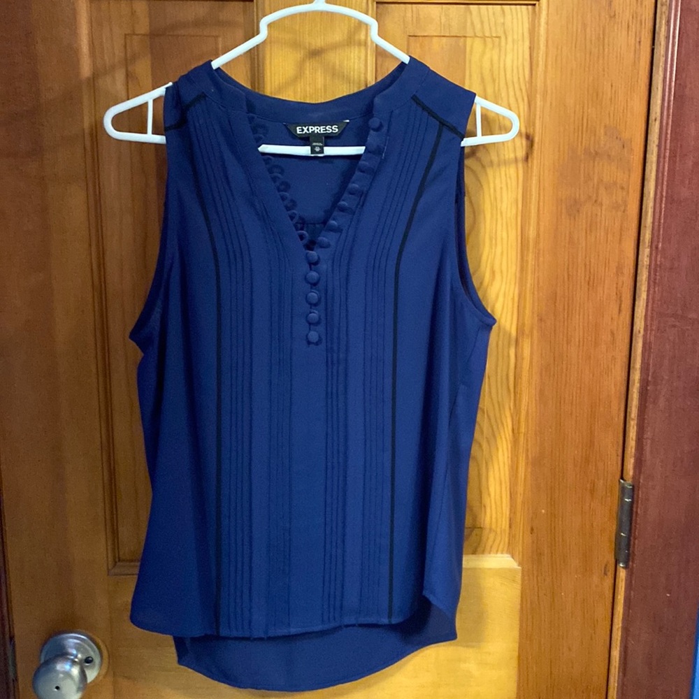 Express sleeveless blouse